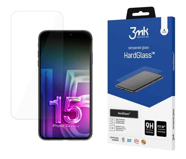 3MK HardGlass do iPhone 15 5903108530071 - 1173101 - zdjęcie